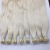  Flat tip hair extension with blond color